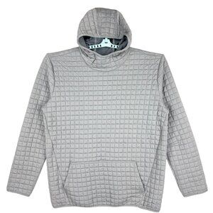 Xersion Mens Train Loose Fit Quilted Jacquard Popover Hoodie Sz 2XL Big Tall NWT